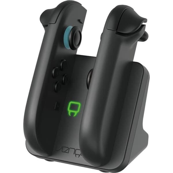 Dobbelt ladestation - VENOM - Til Joy-Con Nintendo Switch 2 - Sort Sort