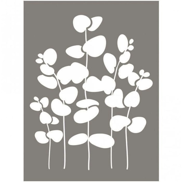 Pochoir Eucalyptus 15 x 20 cm