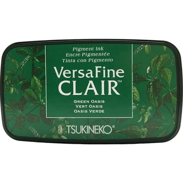 Tusj - Tsukineko - Versafine Clair - Grøn Oasis - Hurtig tørring - Vandfast Vert Oasis