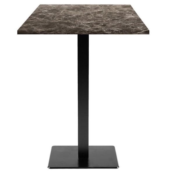 Højt bord 60 x 60 cm - Milan Indra marmor model Grå