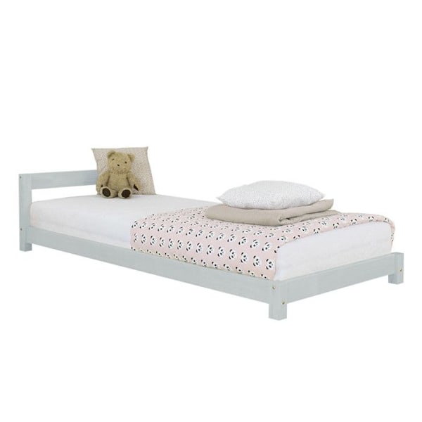 DREAMY barnsäng 90 x 190 ljusgrå Grå