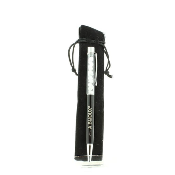Stylo mineraler - Stenar och mineraler - Howlite - Svart - Uppladdningsbar - Medium spets Svart