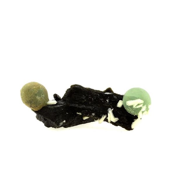 Stenar och mineraler. Prehnite + Epidot + Stilbite. 513,5 cent. Diamonkara, Kayes, Mali.