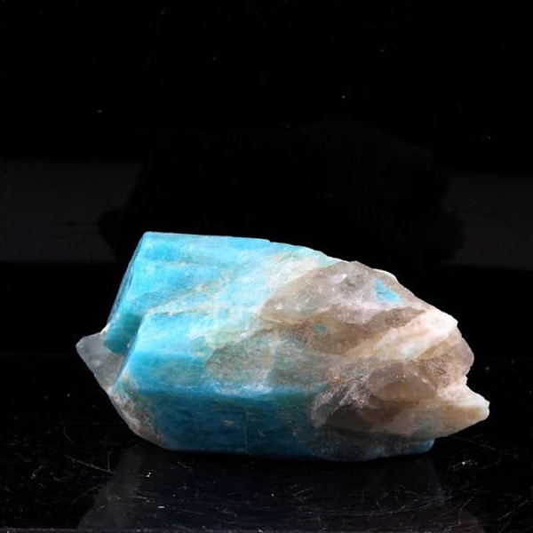 Sten og mineraler. Amazonit. 78,0 ct. Konso, Etiopien.
