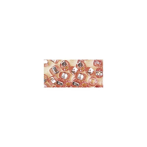 Perle rocaille sølvbelagt Rose Ø 2,6 mm 16 g Rosa