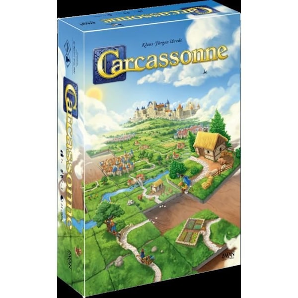 Lautapeli Z-Man Games - Carcassonne Flerfärgad