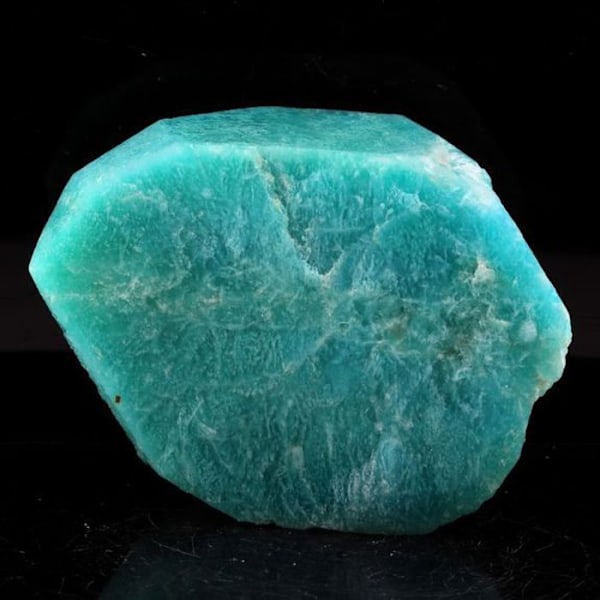 Stenar och Mineraler - Amazonit - 349,0 ct - Konso - Äkthetscertifikat - Dimensioner 50x30x23 mm