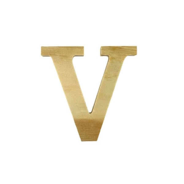 BREV V - 11.5 CM - TRÄ