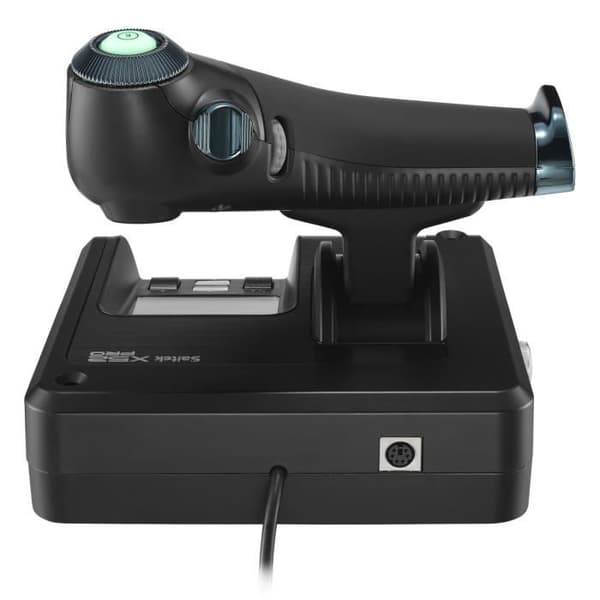 Joystick - Trådad - Logitech G - X52 Pro Flygkontrollpanel - Kompatibel med PC - Svart Svart