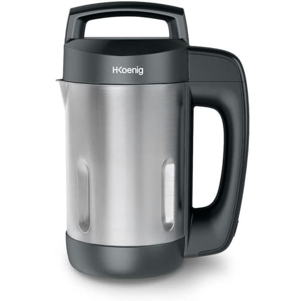Kogeapparat - H.Koenig - MXC20 - 850 W - 1,1 L - Rustfrit stål - 2 tilberedningsprogrammer - sort Grå och svart