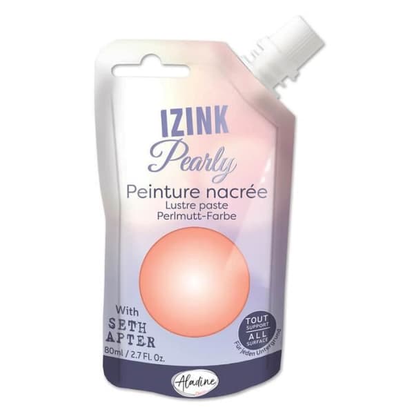 Målning - Izink - Pearl - Beige - 80ml - Mångsidig krämig beige