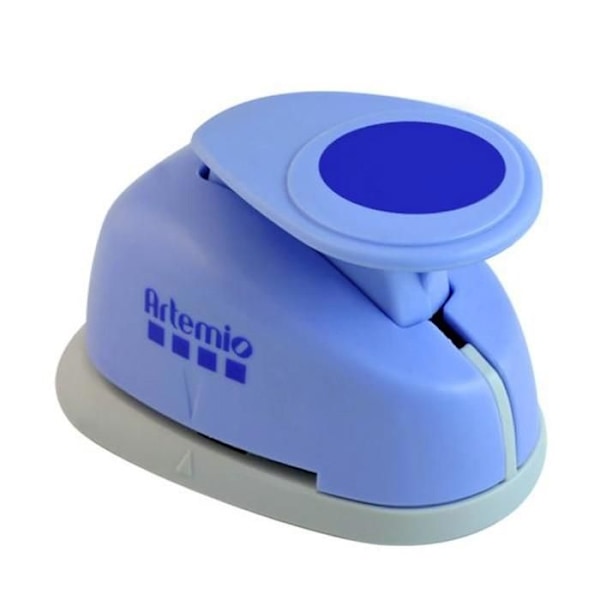 Rund 2,5 cm hullemaskine Blå