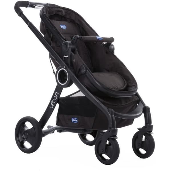 Chicco Urban Plus Barnevogn - Sort Svart