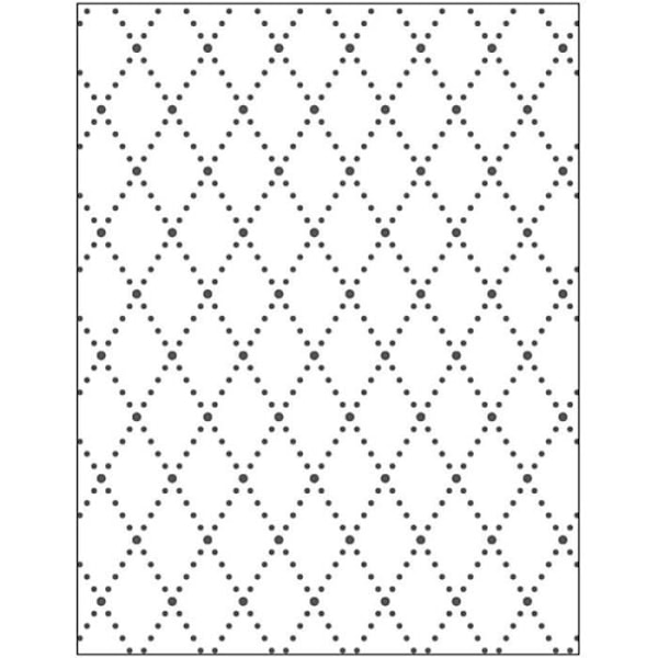 Pr präglingsmatris - Romb - 11 x 14 cm