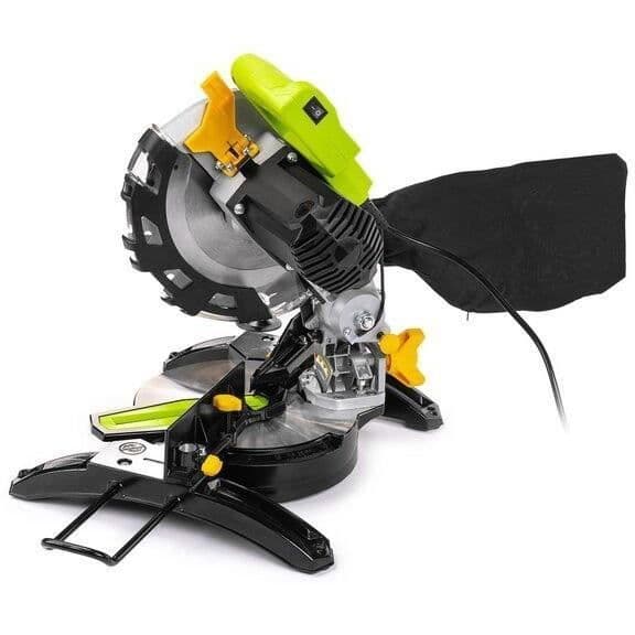Kappsåg - FIELDMANN - 1450 W - 210 mm - Trä - Grön