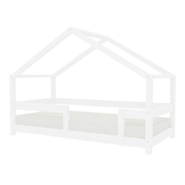 Lit cabane enfant LUCKY 80 x 160 hvid Vit