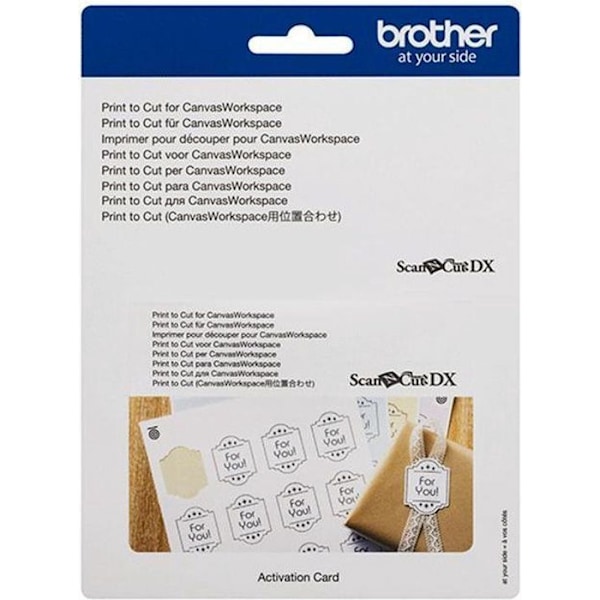 Print to Cut Activation Card - ScanNCut SDX