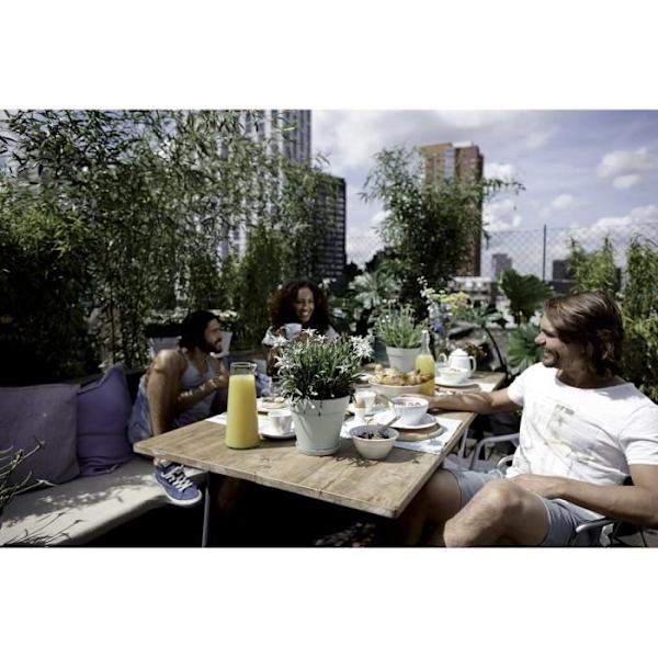 ELHO Round Urban Flower Pot - Ø 30 cm - Charcoal Grey Kolgrå
