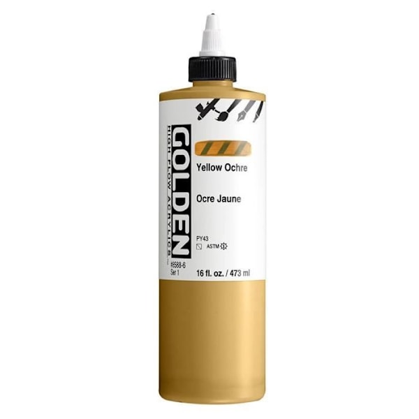 KULTAINEN 473 ml KORKEA VIRTA Ocre Jaune - S1