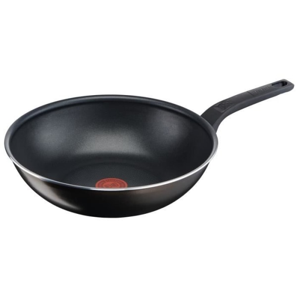 TEFAL Easy Cook & Clean Wok 28 cm, Ei-induktio, Tarttumaton pinnoite, Valmistettu Ranskassa B5541902