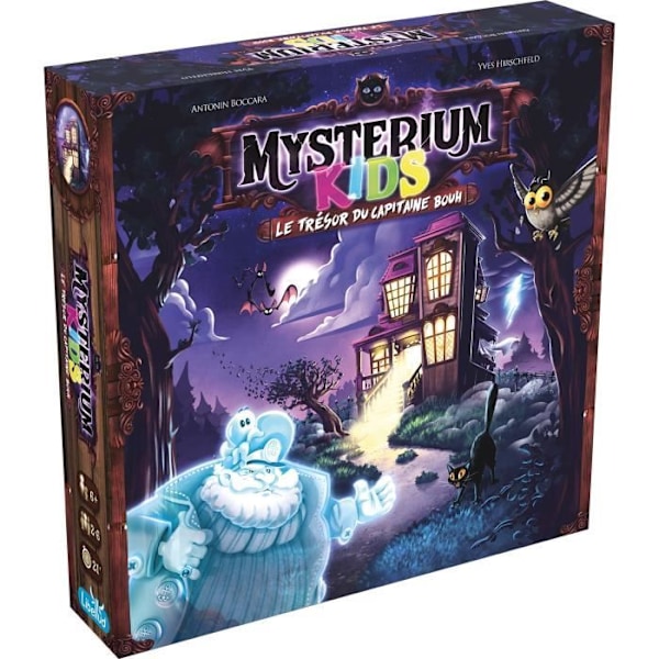 Mysterium Kids Captain Boo - Asmodee - Lautapeli Lila