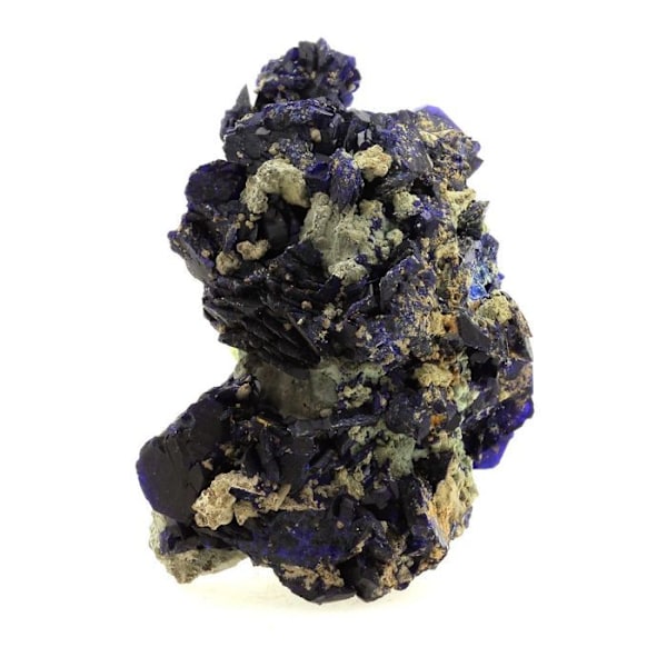 Kristalli - Chessylite - Azuriitti - 175,0 ct - Auktorisoidun asiakirjan - 50x30x26 mm