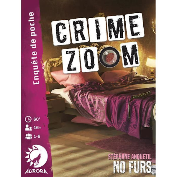 Crime Zoom: No Furs - Asmodee - Alkaen 62 vuotta Flerfärgad