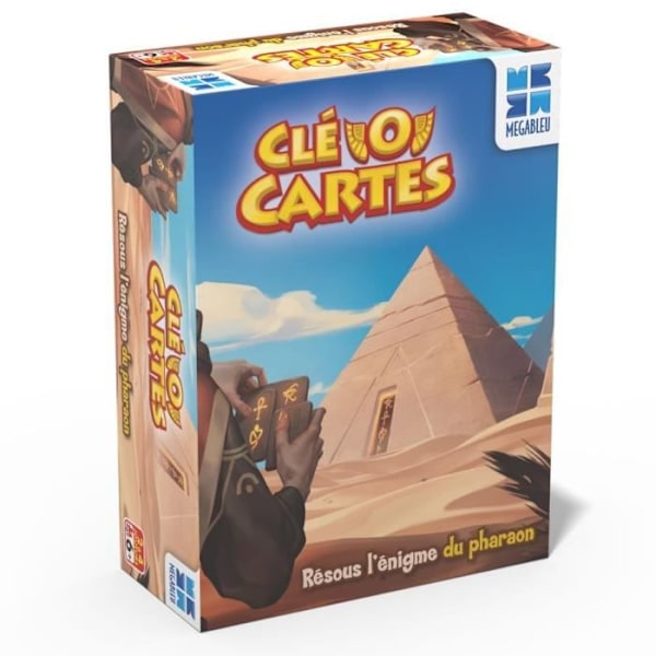 CLE'O'Cartes, Tænkespil og strategispil for de små og de store, Fra 6 år, Til 1 til 4 spillere, 678349, Megableu Flerfärgad