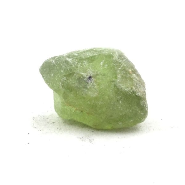 Sten og mineraler. Peridot. 4,39 øre. Almklovdalen, Vanylven, Norge.