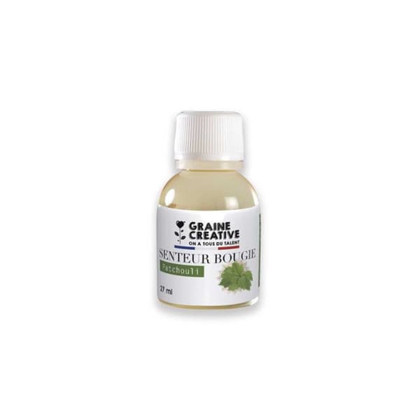 Duft til lys - Patchouli - 27 ml - Fremstillet i Frankrig - Krydret duft - Til DIY lys