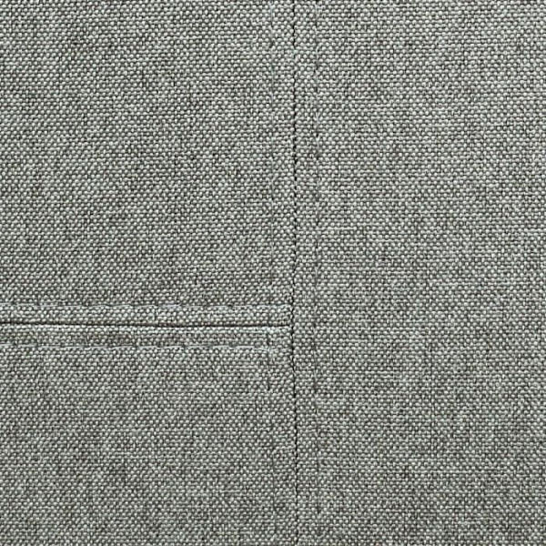MARTIN voksen opbevaringsseng - Sove 160x200 cm - Lysegrå - Lamelbund - L 209 x D 166 x H 99 cm