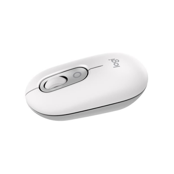 Mus - Trådlös - Logitech - Pop Mouse - Off-white