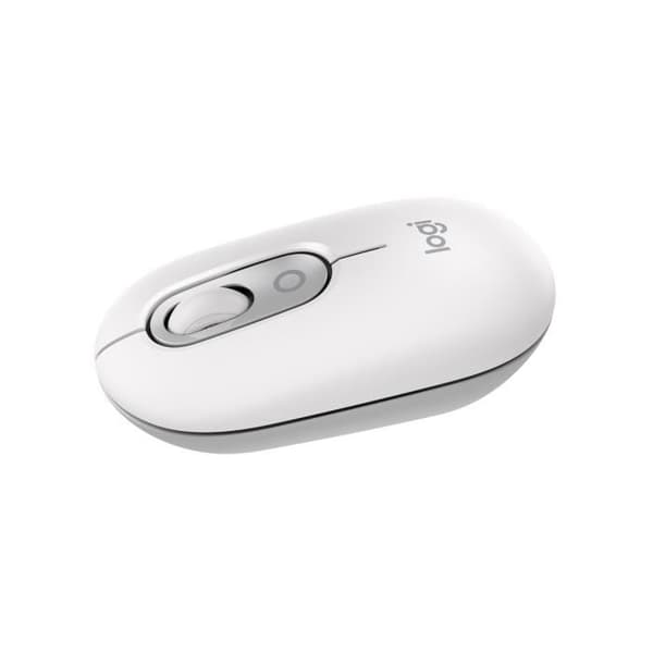 Mus - Trådløs - Logitech - Pop-mus - Off-white