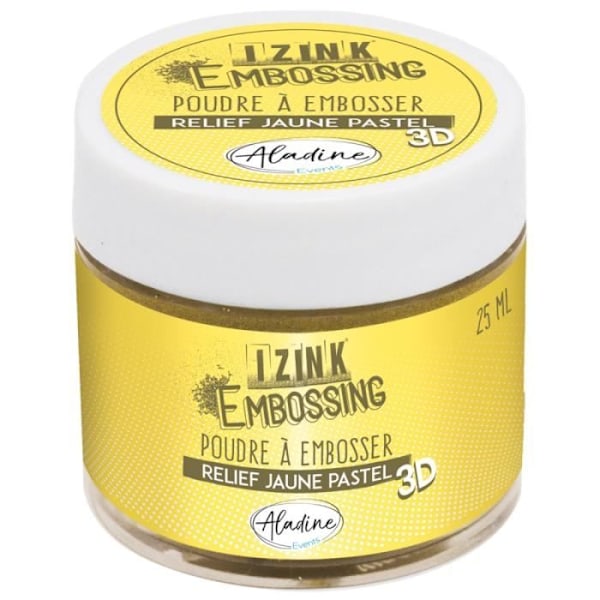 Embossausjauhe - Pastelli Keltainen - 25 ml