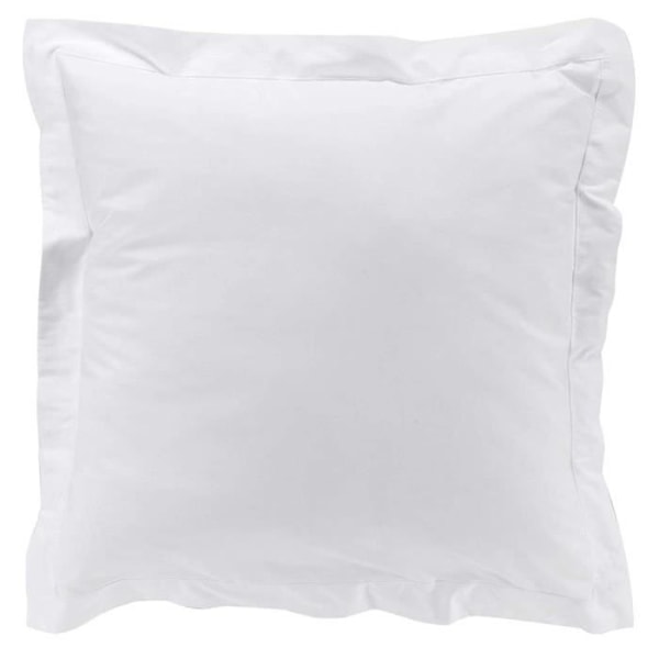 Pudebetræk x2 Percale 63x63 cm Hvid