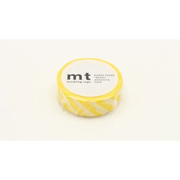 Maskeringstape - Maskeringstape MT striber gul - stripe citron Gul