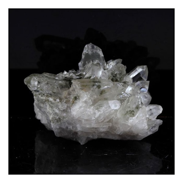 Quarts - ABIJOUX - Les Deux Alpes - 157,0 ct - Grå - Autenticitetscertifikat