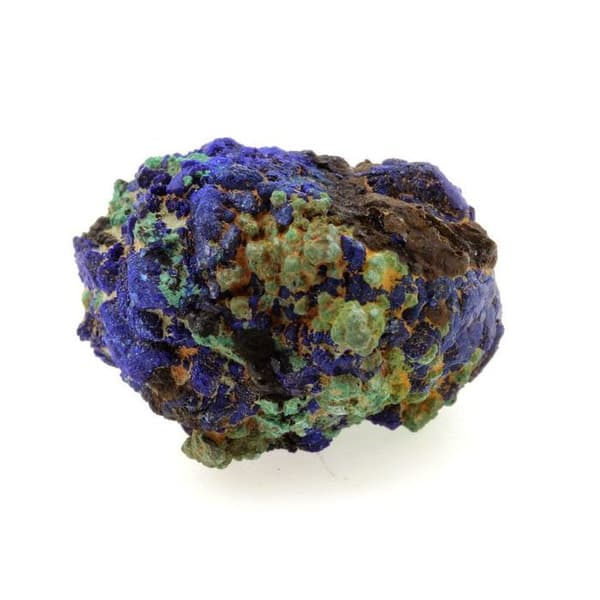 Chessylite (Azurite) + Cuprite 47,11 karat