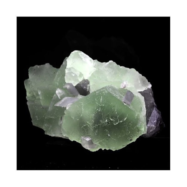 Sten og mineraler. Fluorit. 1540,0 øre. Hunan, Kina.