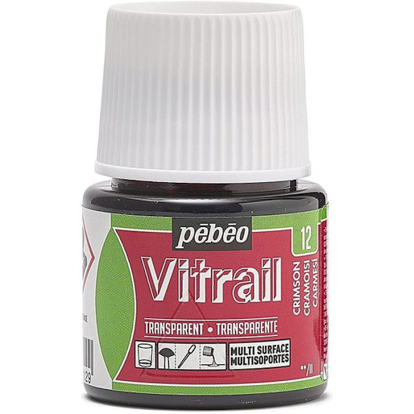 Maleri Vitrail - Begyndelsessæt - 6 bøtter - 20ml