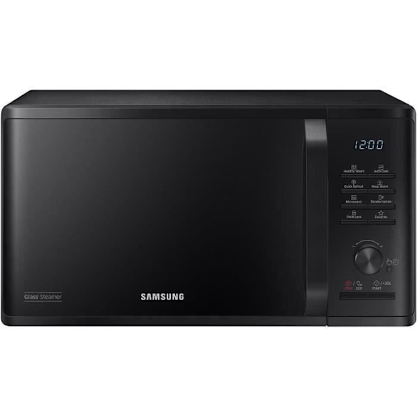 Solo mikrovågsugn - SAMSUNG - MS23K3555E - Svart - 23L - Elektronisk kontroll + knapp - Håll varm funktion