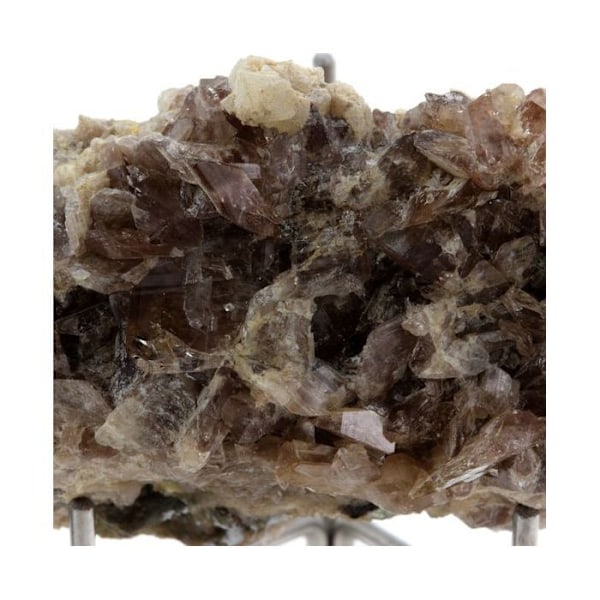 Axinit + Prehnite 237,4 karat Flerfärgad