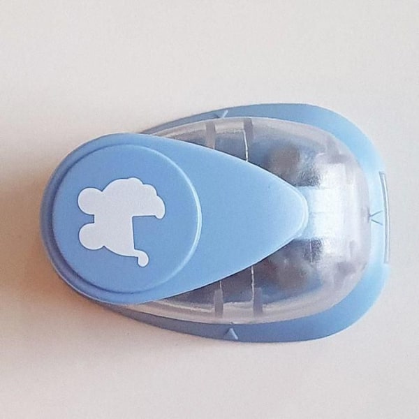 Fødselsstempel 1,5 cm - Klapvogn Blå
