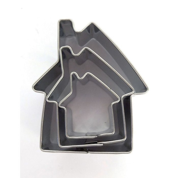 "metal udstikkere hus 3 stykker"