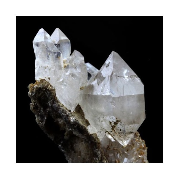 Sten og mineraler. Glimmer, kvarts. 225,0 øre. Galileia, Minas Gerais, Brasilien.