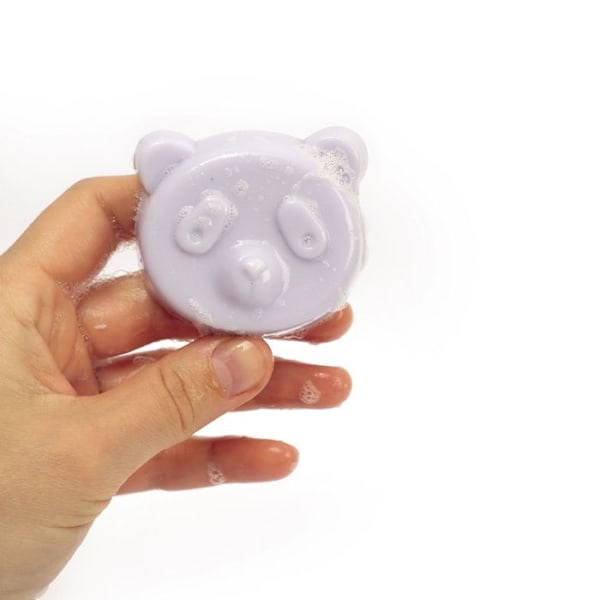 Mini panda sæbeform Transparent
