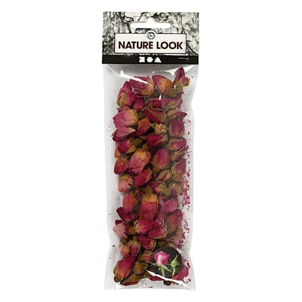 Tørrede blomster - Rosenknopper 15 g Rosa