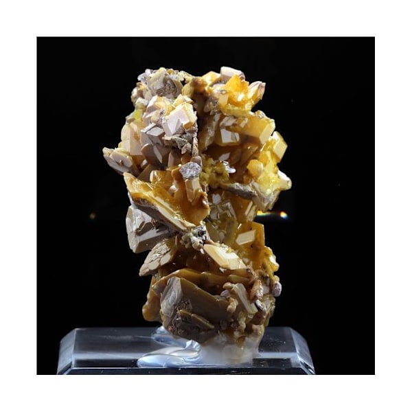 Sten og mineraler. Wulfenit. 898,0 ct. Sierra Mojina, Chihuahua, Mexico.