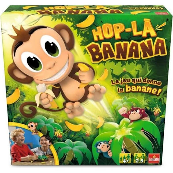 HOP BANANEN - Børnebrætspil - GOLIATH Flerfärgad