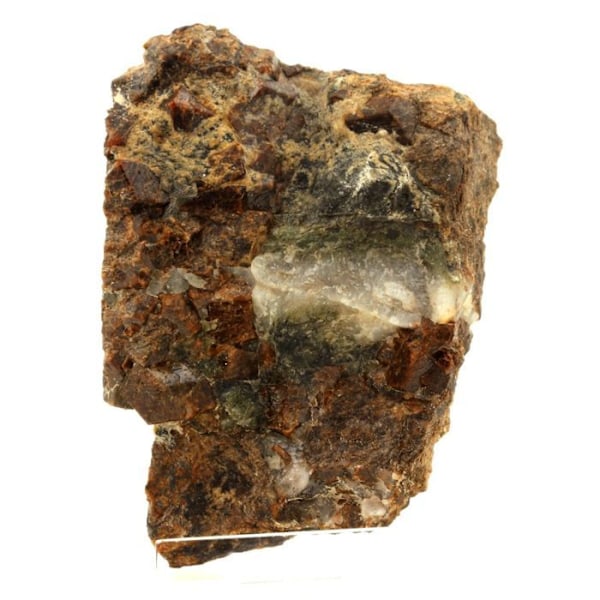 Sten og mineraler. Grossulær granat-Andradite. 691,7 øre. Pyrénées-Orientales, Frankrig.. Röd